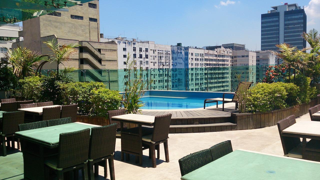 Hotel Atlantico Tower Rio de Janeiro Exterior photo Rooftop pool of a hotel in Santiago de Chile